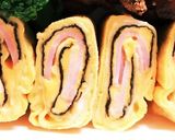 お弁当に☆ベーコンのりチーズ卵焼き作り方5写真