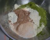 糖質制限　抹茶入り大豆粉ふすま食パン作り方3写真