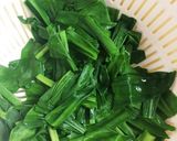 ★行者ニンニクのたまごとじ★アイヌネギ作り方5写真