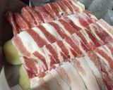 簡単メイン★ポテトと豚バラの重ね蒸し焼き作り方2写真