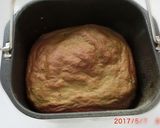 糖質制限　抹茶入り大豆粉ふすま食パン作り方8写真