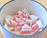 ほっとくだけ～！味がしみしみの豚バラ大根作り方2写真