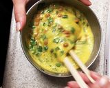 【納豆・卵大量消費】納豆卵焼き作り方1写真