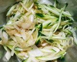 お酢でさっぱり!鰤の照り焼き☆付け合わせ作り方6写真