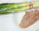 鶏むね肉のサラダ♪中華風レンジで簡単作り方1写真