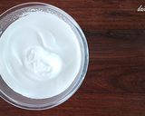 真っ白ロールケーキ:ヨーグルトフィリング作り方6写真