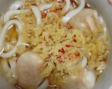 お麩入り♡たぬきうどん作り方4写真