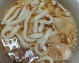 お麩入り♡たぬきうどん作り方5写真