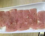 安い！備長マグロのステーキ！作り方1写真