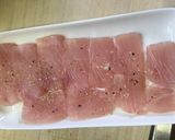 安い！備長マグロのステーキ！作り方1写真