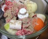 フードプロセッサーで簡単ハンバーグ作り方1写真