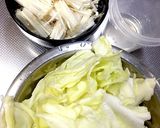 簡単！豚バラブロックと野菜の酒蒸し作り方3写真