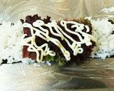 しょうが焼きとマヨネーズのおにぎらず作り方3写真