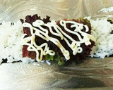 しょうが焼きとマヨネーズのおにぎらず作り方3写真