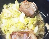簡単！豚バラブロックと野菜の酒蒸し作り方11写真