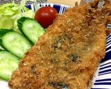 鰯フライの梅マヨ手巻寿司!!作り方1写真
