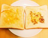 朝食☆ポテチ＆コールスローのサンドイッチ作り方2写真
