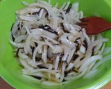 新玉ねぎの塩昆布ごま油和え♪作り方4写真