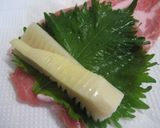 筍の豚肉巻き作り方3写真