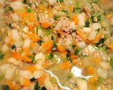 中期〜完了期！挽肉野菜たっぷり離乳食！作り方3写真