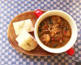 フライパンで!簡単!海老クリームカレー作り方5写真