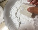 めんつゆで海苔巻き揚げ出し豆腐作り方2写真