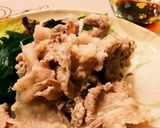 新玉ねぎと豚こま肉とワカメのサラダ作り方5写真