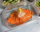 今週のお弁当の下準備3作り方3写真