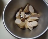 ニンニクの芽とウインナーの炒め物作り方3写真