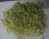 春キャベツの親子巣ごもり丼作り方1写真