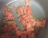 挽肉ごぼう作り方3写真