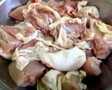 男飯 サッパリお酢と生姜で鶏肉のみぞれ煮作り方1写真