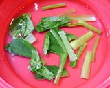 簡単！銀鮭の春味噌汁作り方4写真