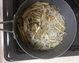 挽肉ごぼう作り方5写真