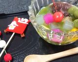 カラフルデザート♪抹茶あんみつ作り方6写真