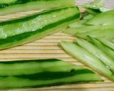 ＊キュウリとツナとコーンの中華風炒め＊作り方1写真