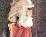 サンマとイカのさっぱりクリームパスタ作り方2写真