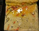 桜えびと塩昆布の卵焼き作り方3写真