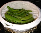 エンドウ2.しらすツナ和え物作り方1写真