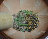 ハーブとオリーブオイルで朝食作り方3写真