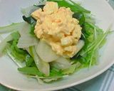 ღゆで卵と下仁田ネギのホットサラダღ作り方4写真