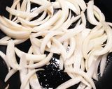 牛丼パスタ☆ガッツリ感が大満足〜♪作り方1写真