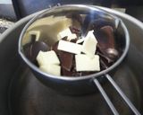 しっとり甘いガートーショコラ＊作り方2写真