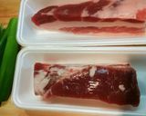 簡単、節約!圧力鍋で豚バラの角煮♪作り方1写真