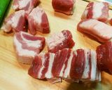 簡単、節約!圧力鍋で豚バラの角煮♪作り方2写真