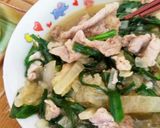 栄養満点ニラ大量消費ニラ豚大根トロトロ煮作り方5写真