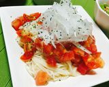 ♪さっぱりトマトそうめん♪作り方4写真