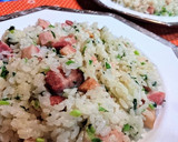 旬★節約★簡単【アスパラと豚肉のピラフ】作り方16写真