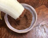 禁断のズボラスイーツ ミロバナナ作り方2写真