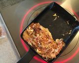 納豆と紅生姜のオムレツ作り方3写真